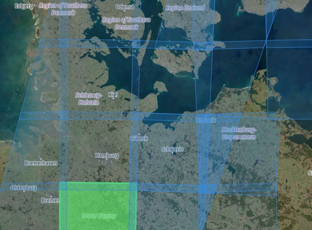 Sentinel-2 Tiles